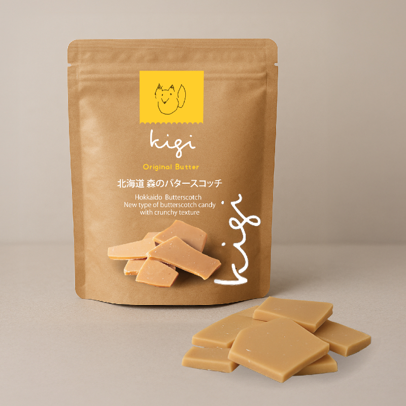 北海道バタースコッチキャンディ キツネ Original Butter (オリジナル