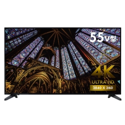_ SANSUI 55インチ4K液晶テレビ 地上・BS・110度CSデジタル (USB HDD