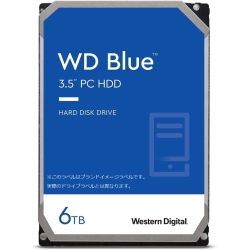 WESTERN DIGITAL WD Blue 内蔵HDD 3.5インチ 6TB 2年保証 WD60EZAX