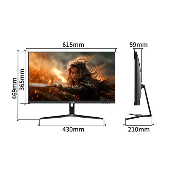 JAPANNEXT ゲーミング液晶ディスプレイ 27型/2560×1440/DP×1、HDMI×2