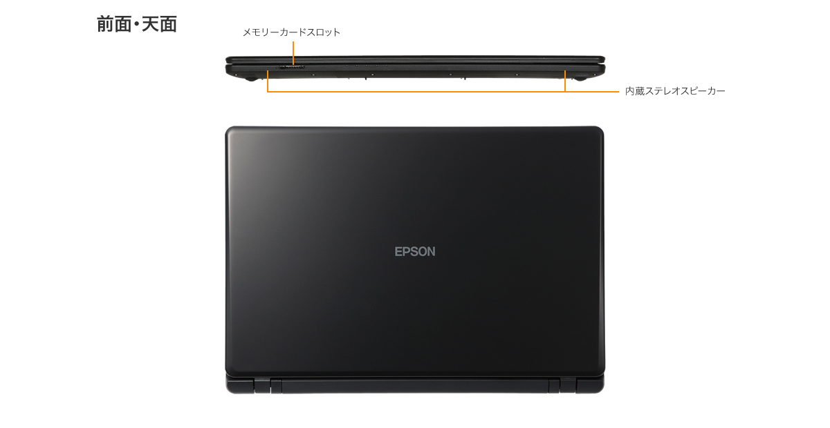 エプソンダイレクト Endeavor NJ4400E-2 15.6型 HD ノートパソコン