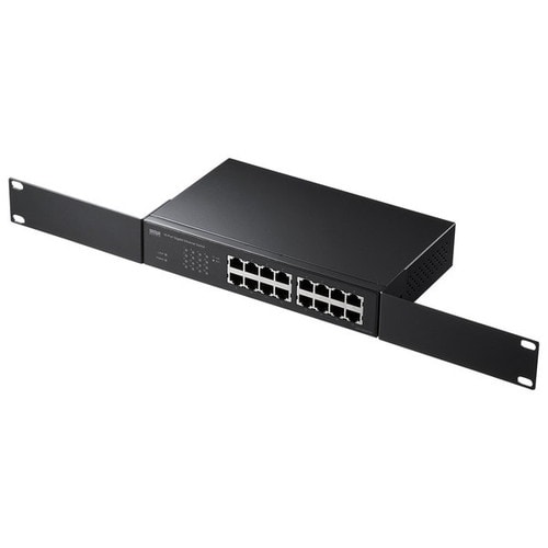 送料無料】 Giga対応スイッチングハブ 16ポート ループ検知機能つきの