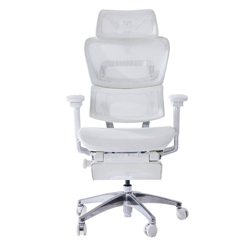 送料無料】 COFO Chair Premium ホワイト ワークチェア メッシュ 人間