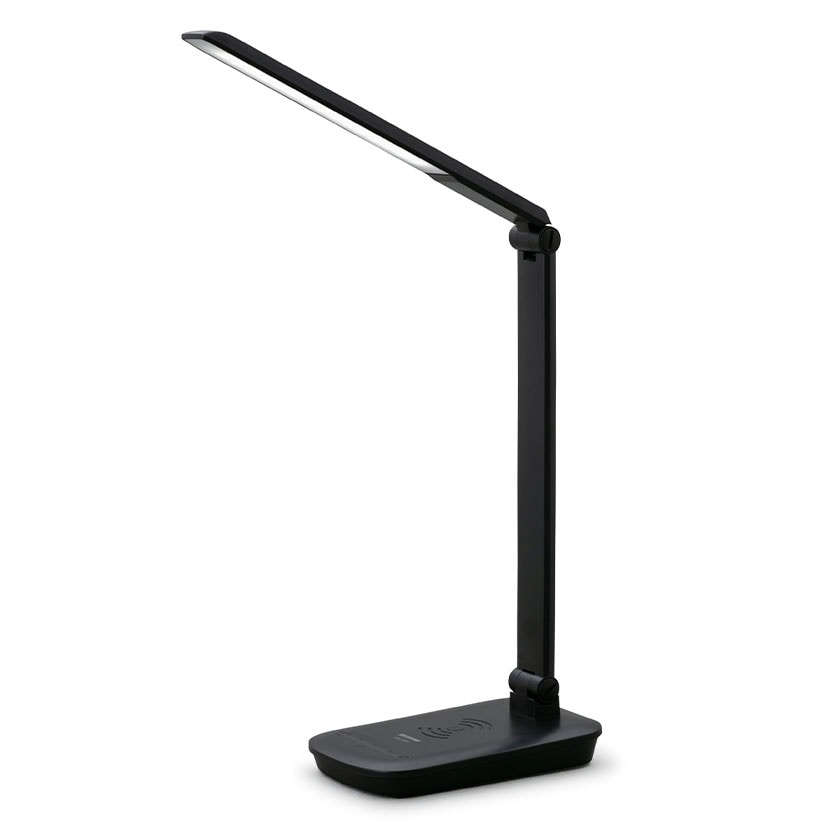 送料無料】 LEDデスクライト Qi充電機能搭載 平置きタイプ 昼白色 5