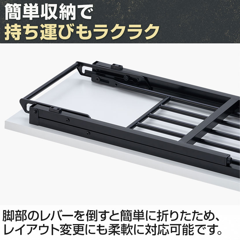 引き取り限定 2台組 会議用テーブル 1800×600×700 引き取り限定 2台組