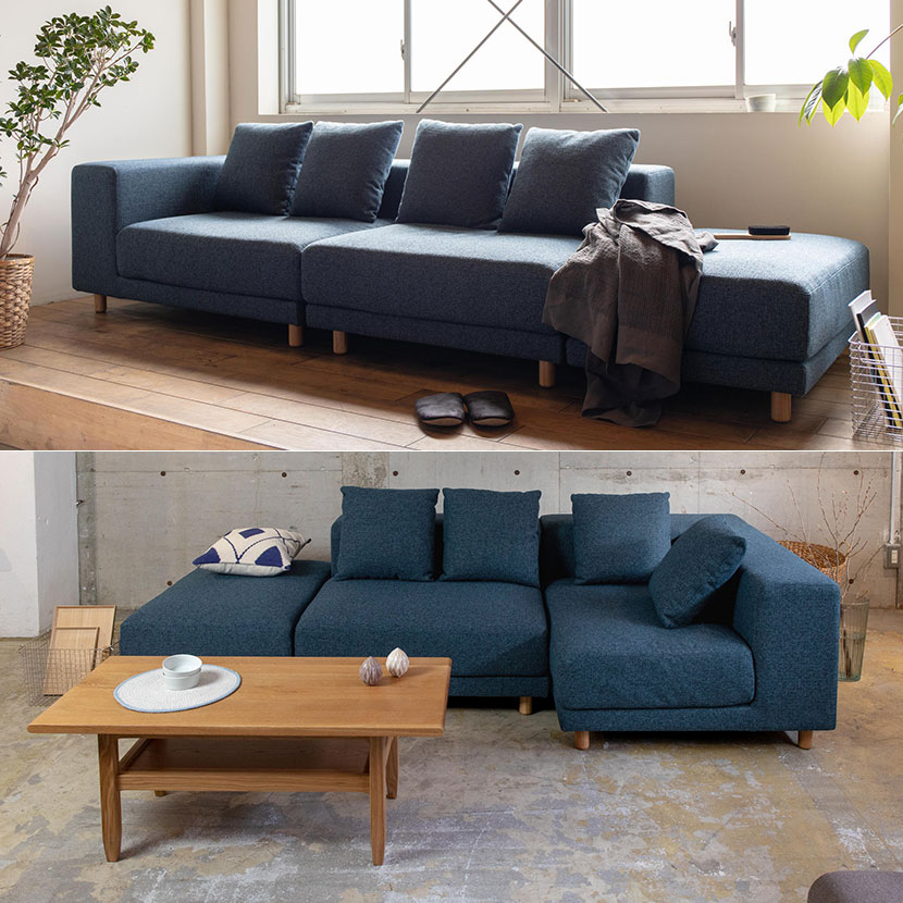 送料無料】 SIEVE (シーヴ) スナグ ユニットソファ システムソファ