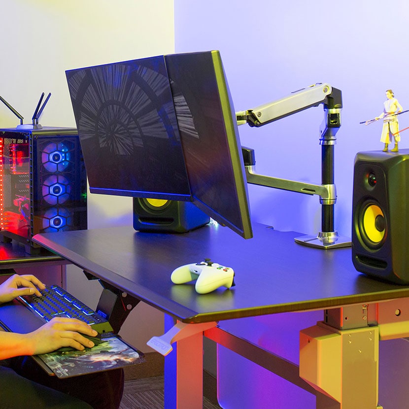 送料無料】 Ergotron エルゴトロン LX デュアル デスクマウントアーム