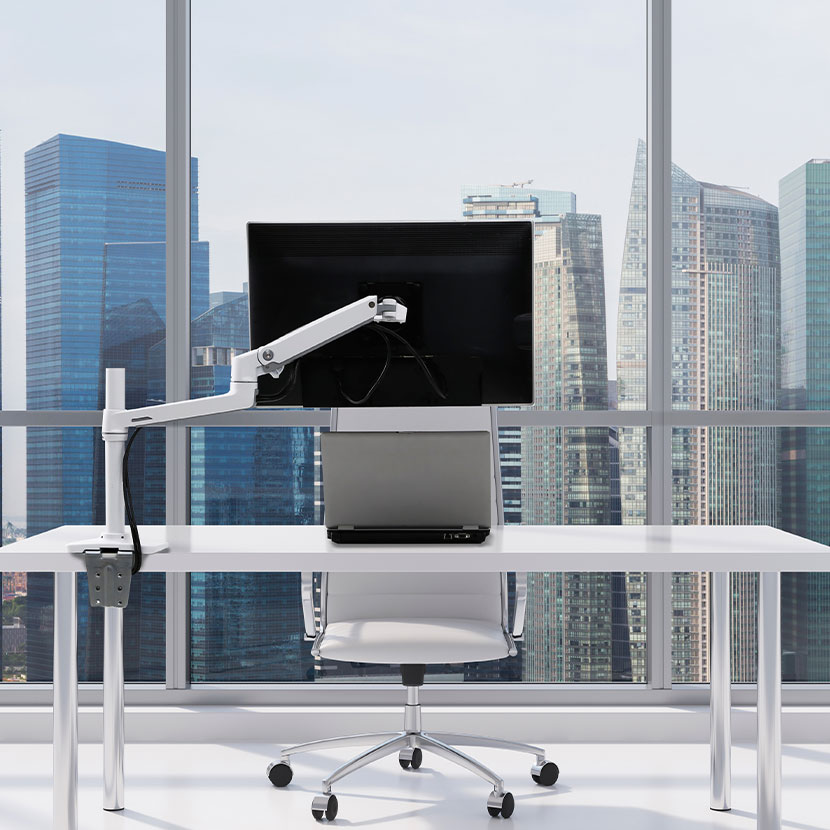 送料無料】 Ergotron エルゴトロン LX デスクマウントアーム 長身