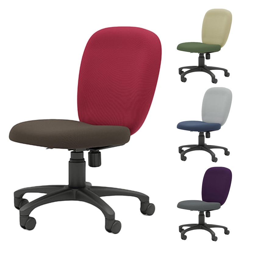 送料無料】 プラス NEXIS ネクシス61 肘なし バイカラー オフィス