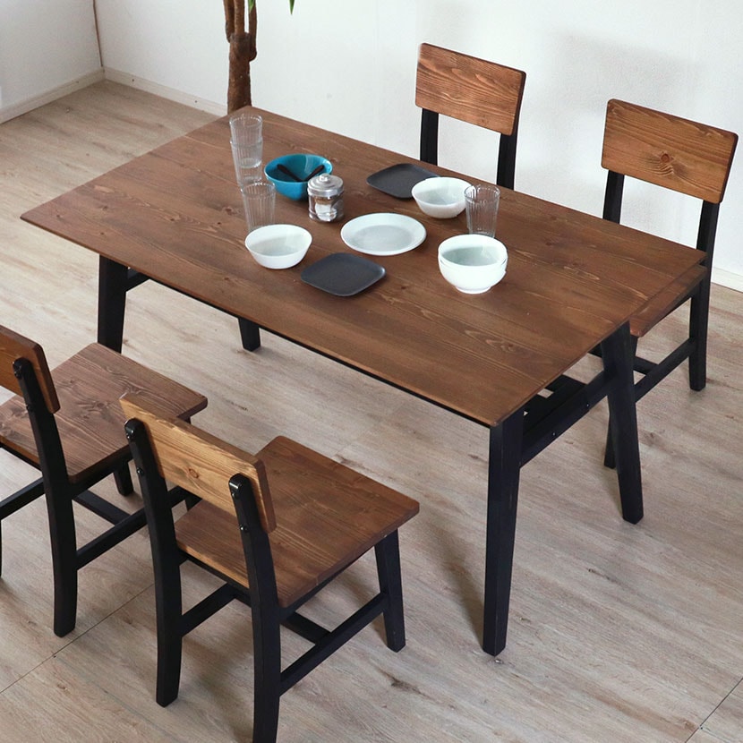 送料無料】 2脚セット ダイニングチェア カフェ ブルックリン