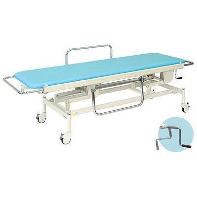 送料無料】 高田ベッド 医療用ベッド 【高さ調節】 手動ストレッチャー