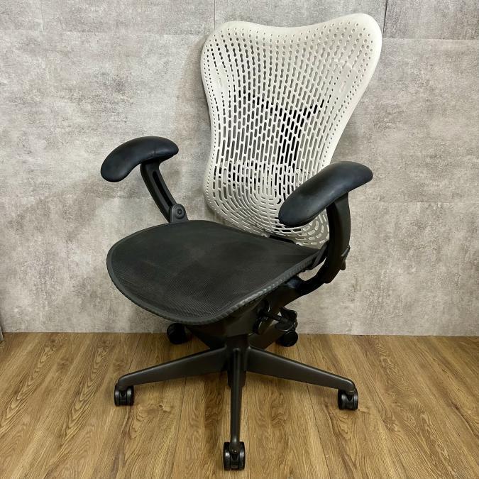 中古】ミラアーム Herman Miller/ハーマンミラー 肘付ハイバックチェア