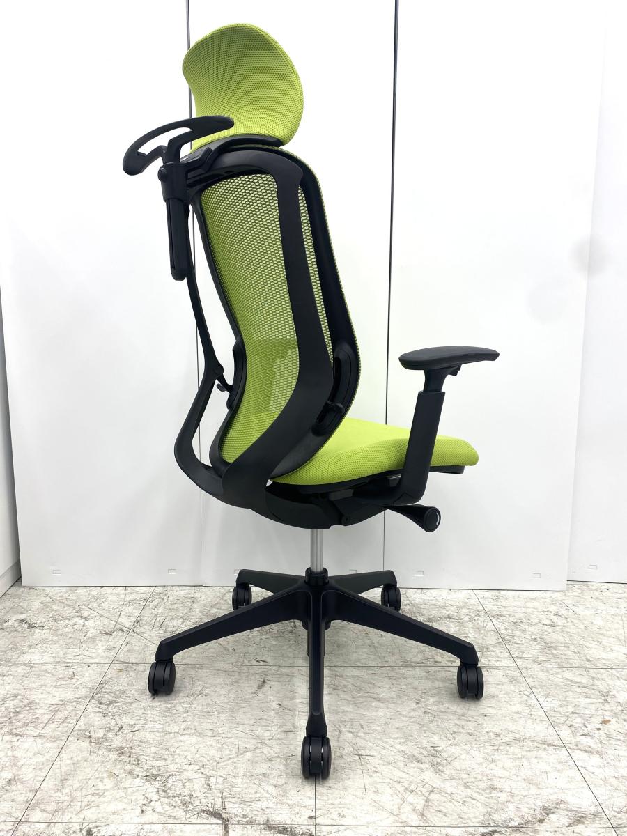 中古】シルフィーメッシュ オカムラ/okamura 肘付ハイバックチェア