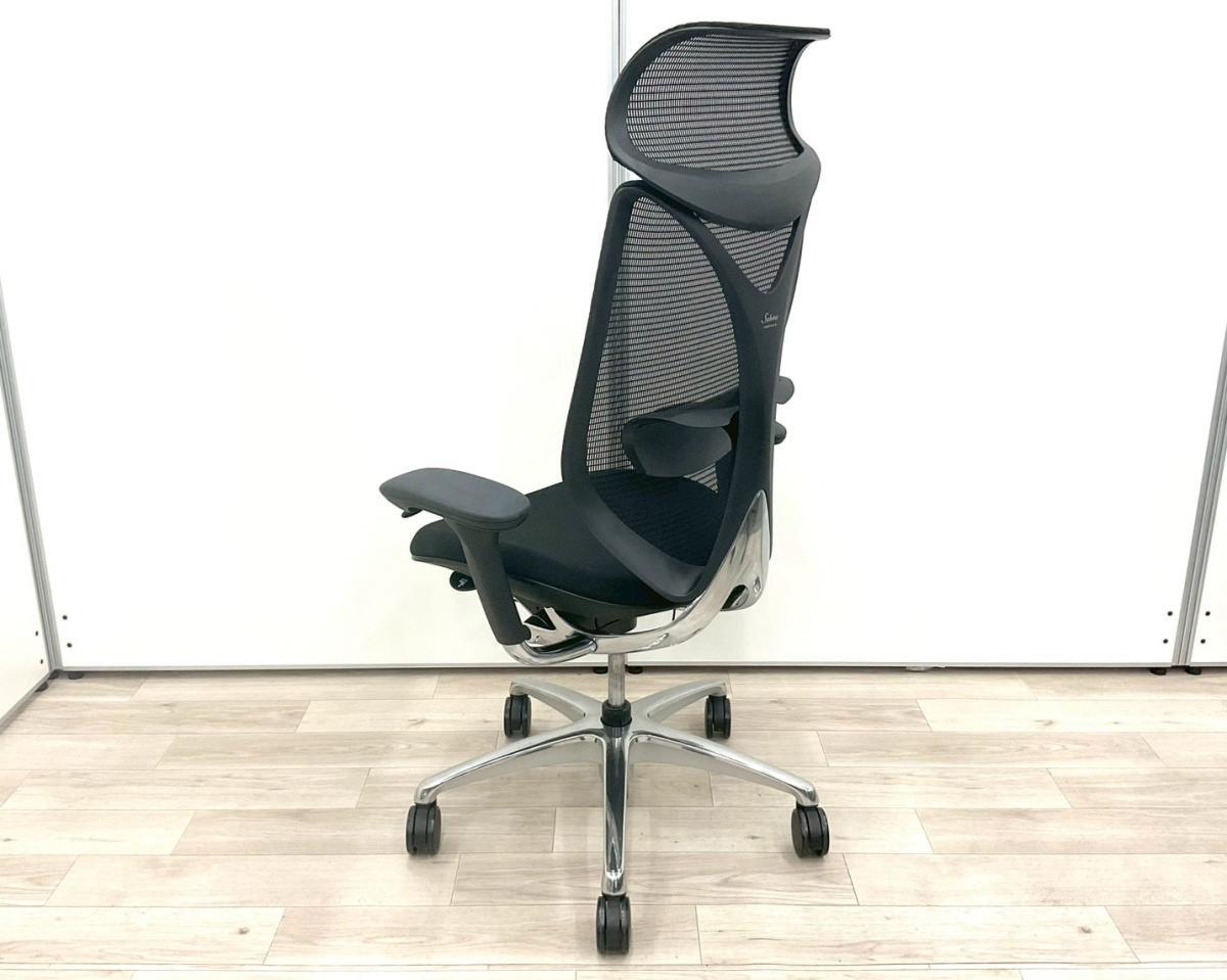 中古】サブリナ オカムラ/okamura 肘付ハイバックチェア 576494 - 中古