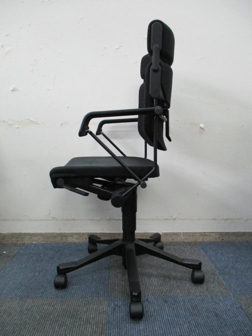 中古】 ジロフレックス 肘付ローバックチェア 147797 - 中古オフィス