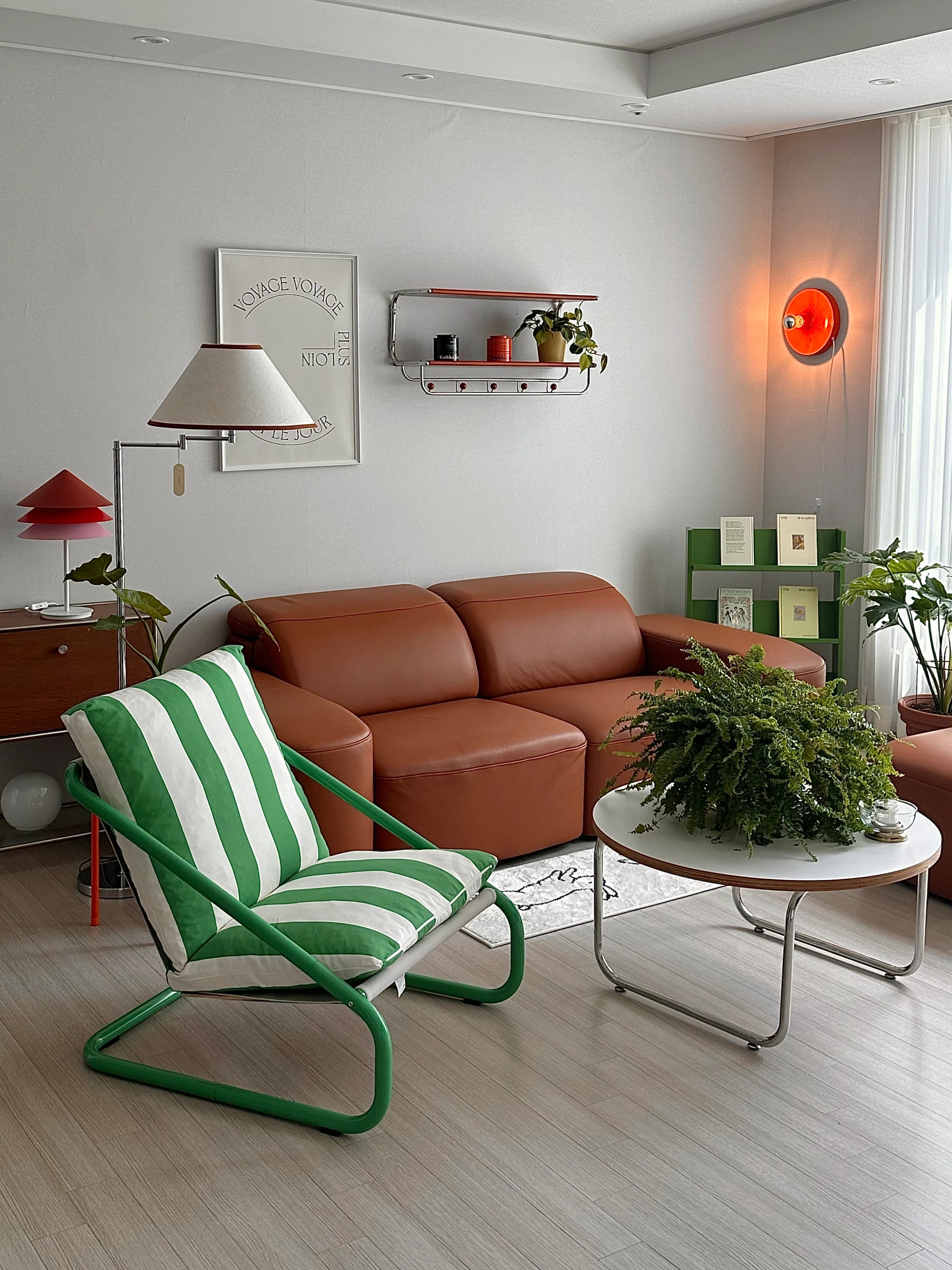 ÖNNESTAD オッネスタード 1人掛けソファ グレー/レッド 楽天市場