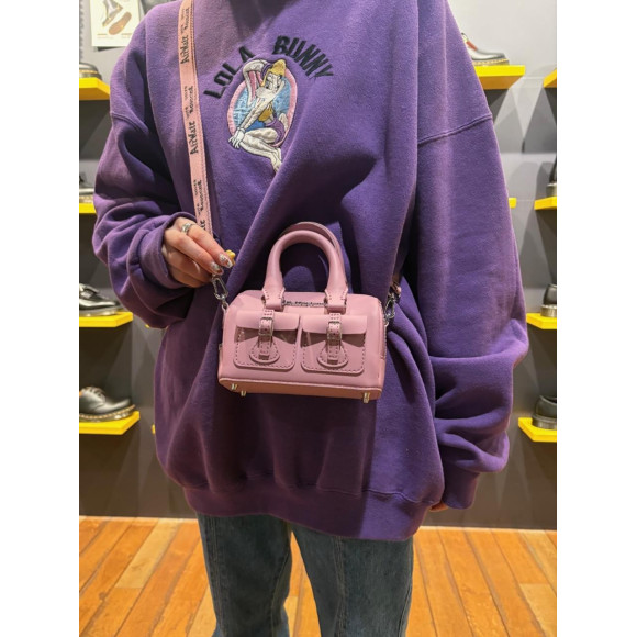 Dr.martens 新作 ミニ トップ ハンドル バッグ(DUSTY ROSE, FREE