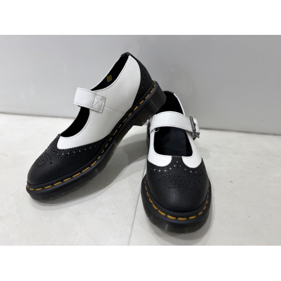 Dr.martens 新作 MARY JANE ブラックホワイト メリージェーン シューズ