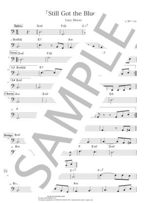 ゲイリー・ムーア | 楽譜一覧 - Piascore 楽譜ストア