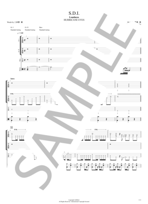 楽譜】DREAM FANTASY 夢・Fantasy / LOUDNESS (バンドスコア / 上級