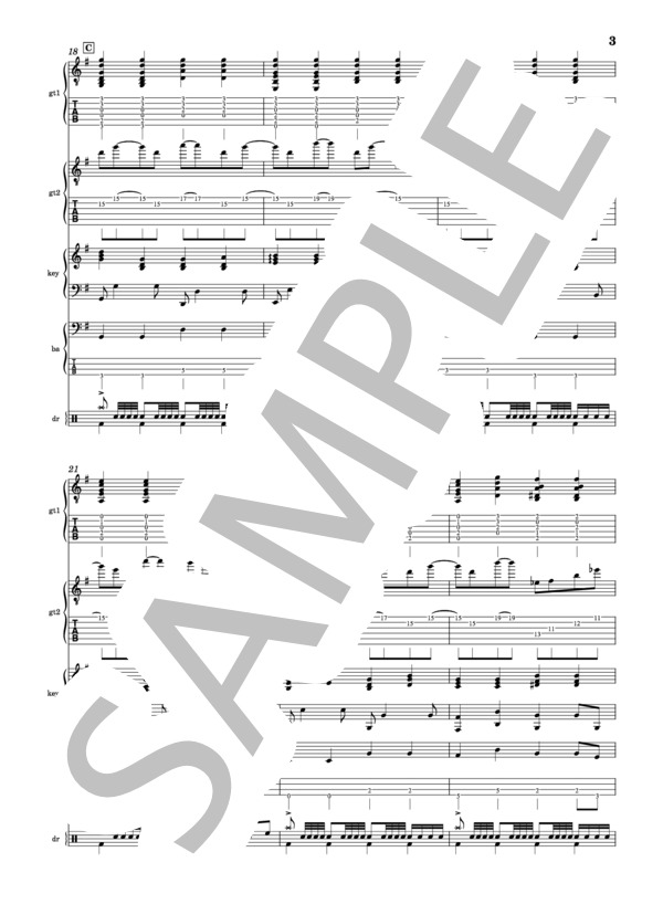 楽譜】僕のこと / Mrs. GREEN APPLE (バンドスコア / 中〜上級