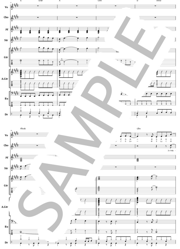 楽譜】ミスター・チルドレン / イノセント・ワールド バンド・スコア