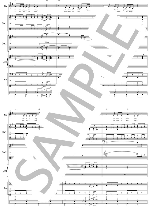 楽譜】EUROPE / ロック・ザ・ナイト バンド・スコア 楽譜 / EUROPE