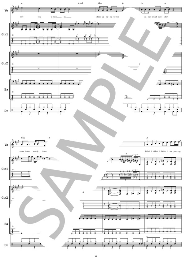 楽譜】CHEAP TRICK / I WANT YOU TO WANT ME Live バンド・スコア楽譜