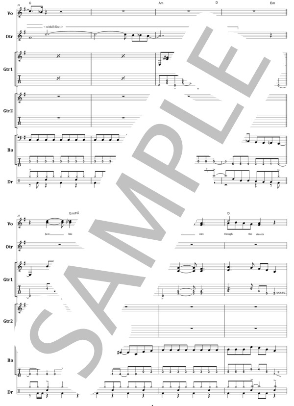 楽譜】MEGADETH / SYMPHONY OF DESTRUCTION バンド・スコア from68