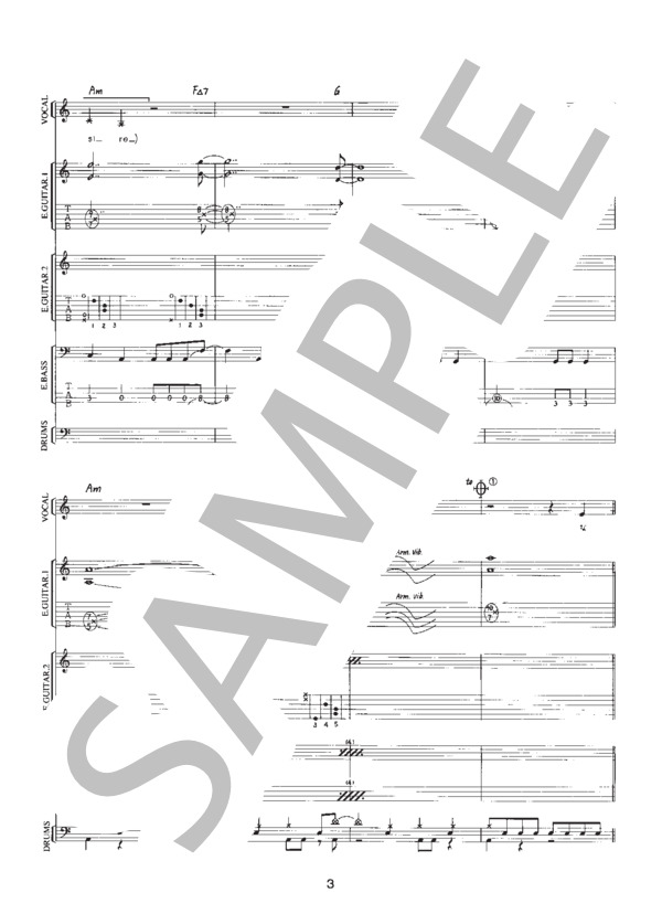 バンドスコア INORAN Fragment イノラン LUNASEA INORAN