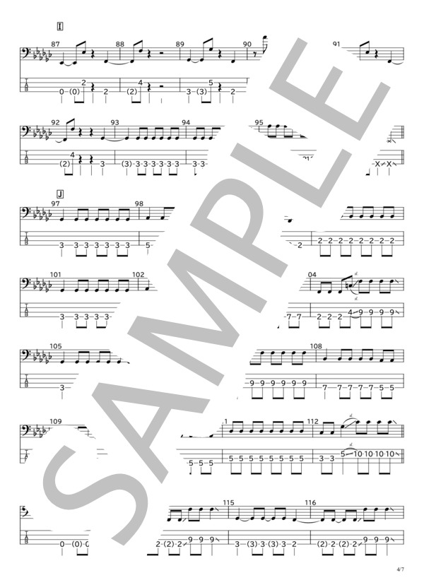 楽譜】切望 / SUPER BEAVER (エレキベース / 初〜中級) - Piascore