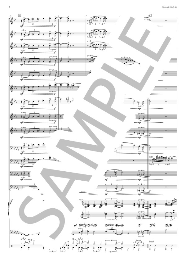 楽譜】Crazy He Calls Me - John Jamison Band / John・Jamison