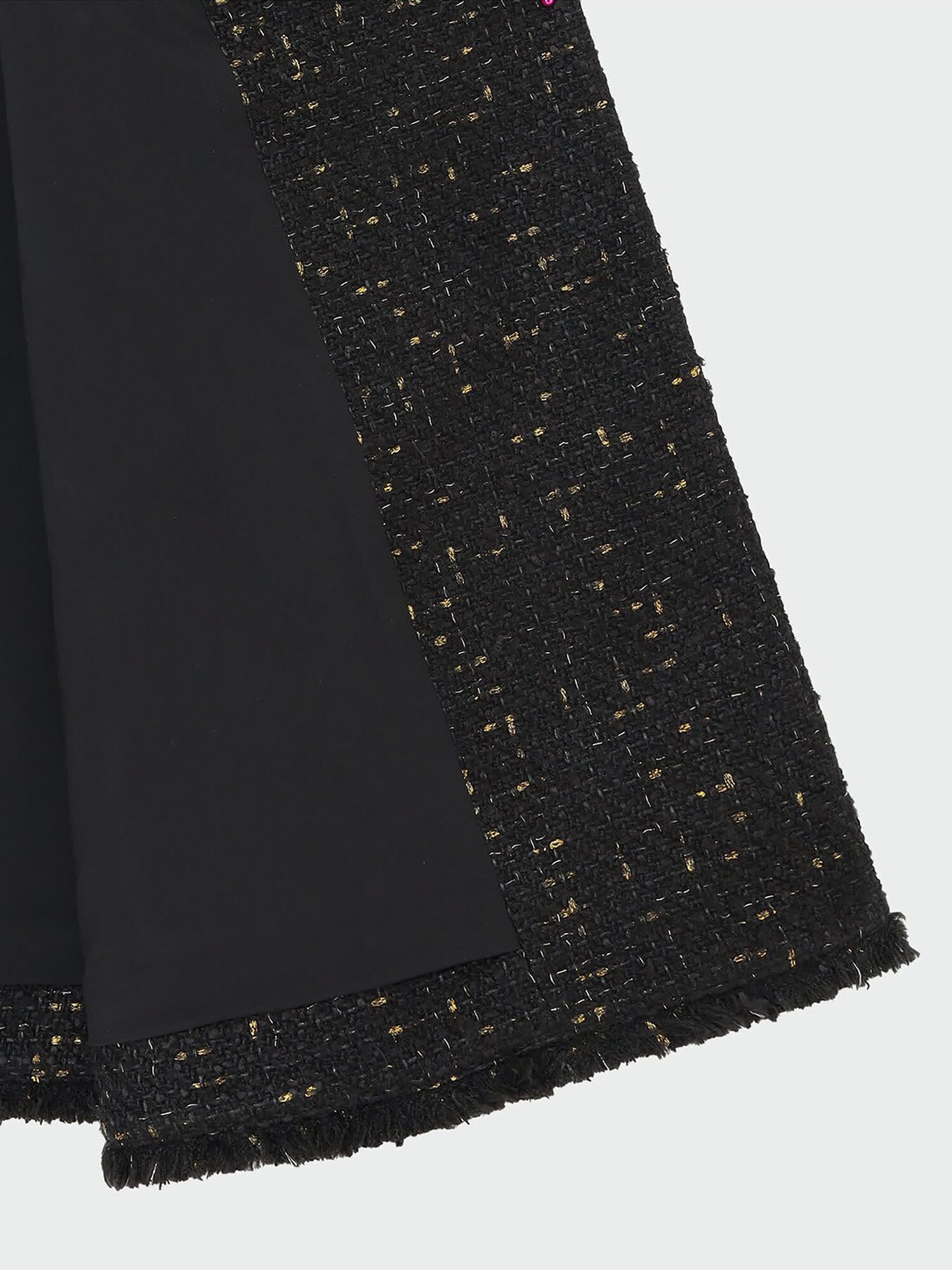 PLST(プラステ)公式 | ツイードノーカラージャケット（ラメ糸入り）