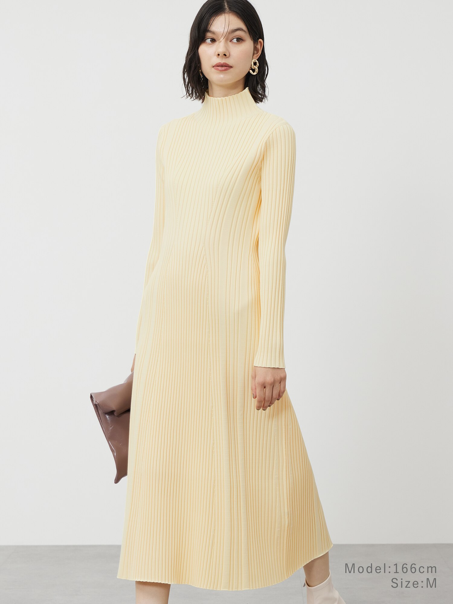 PLST(プラステ)公式 | ホールガーメント®リブニットワンピース