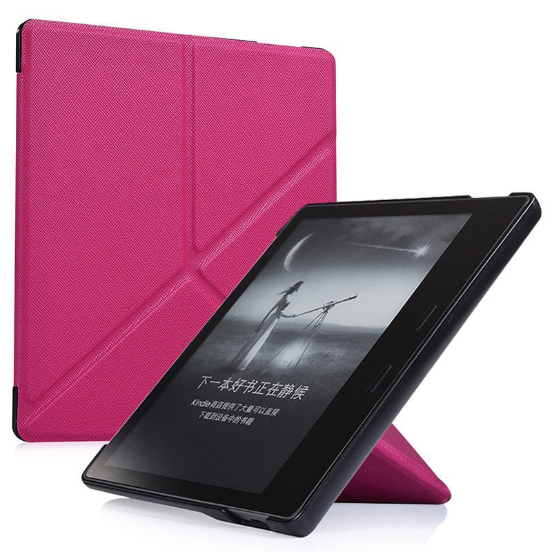 For Amazon Kindle Oasis 2/3 10th 9th PU Leather Smart Case