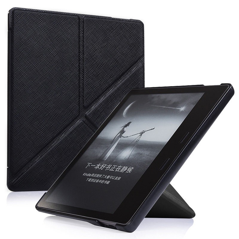For Amazon Kindle Oasis 2/3 10th 9th PU Leather Smart Case