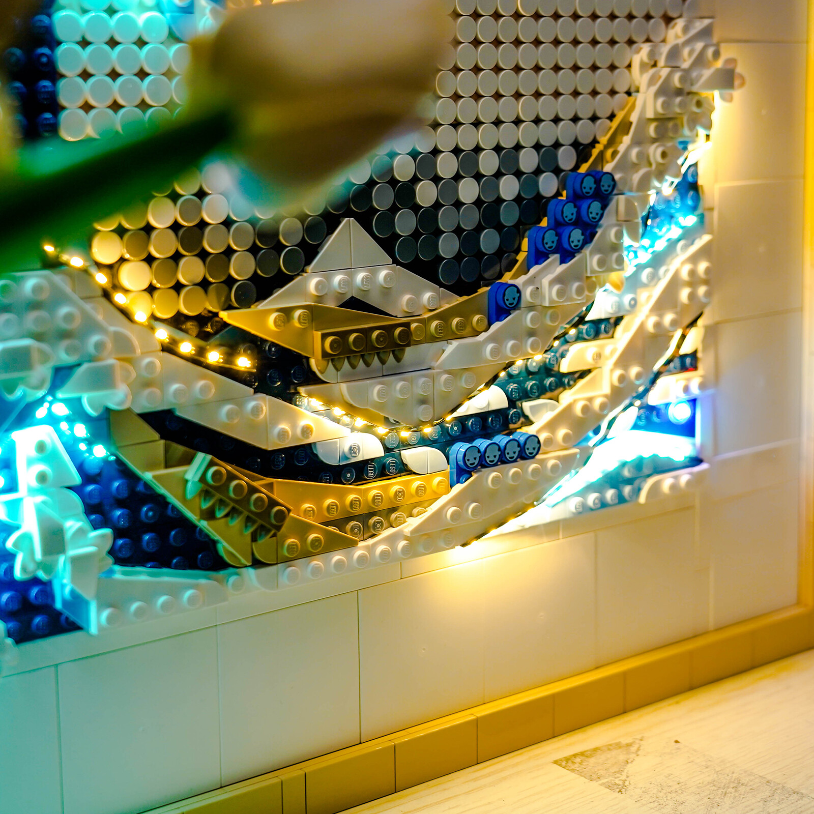 LocoLee LED Light Kit for LEGO Art 31208 Hokusai – The Great Wave