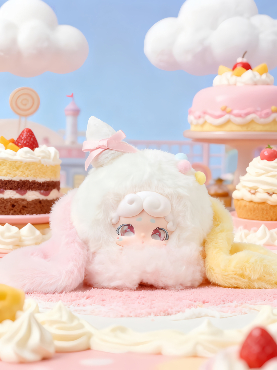 BOX購入】Lucky Deer Nai おやすみうさぎ ふわもこアイス | PLUM