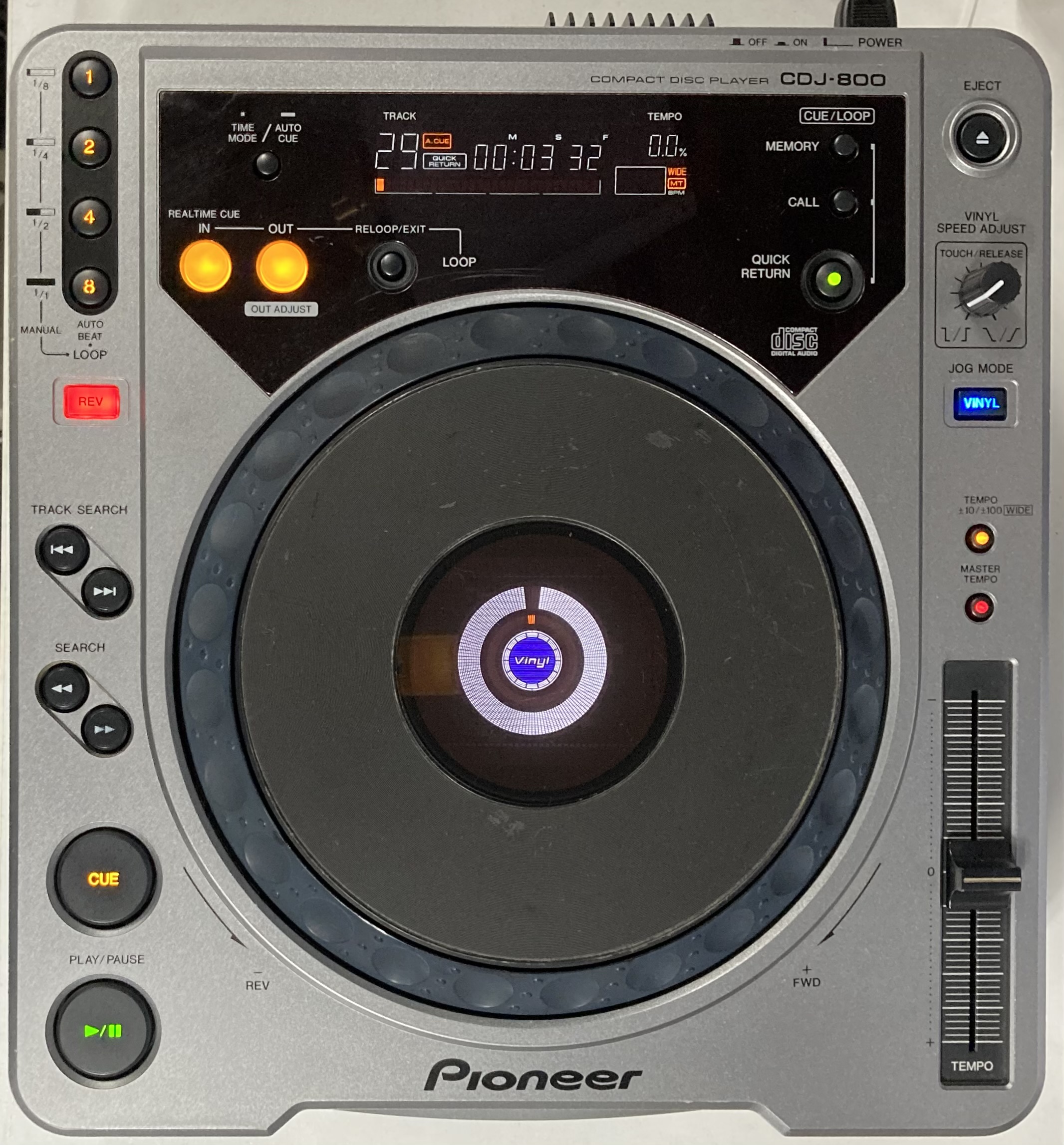 Pioneer CDJ-800 | 陶山特殊電気