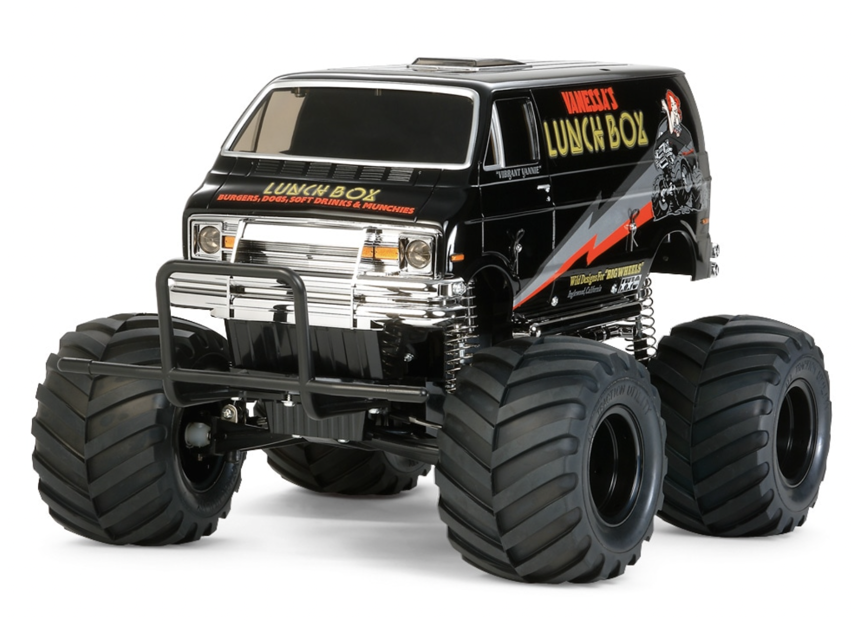 タミヤ】1/12RC オフロードカー ランチボックス ブラックエディション