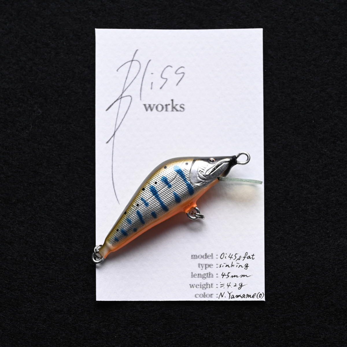 Bliss works｜oi45s fat｜4.5cm / 4.2g | K−RIVER'S