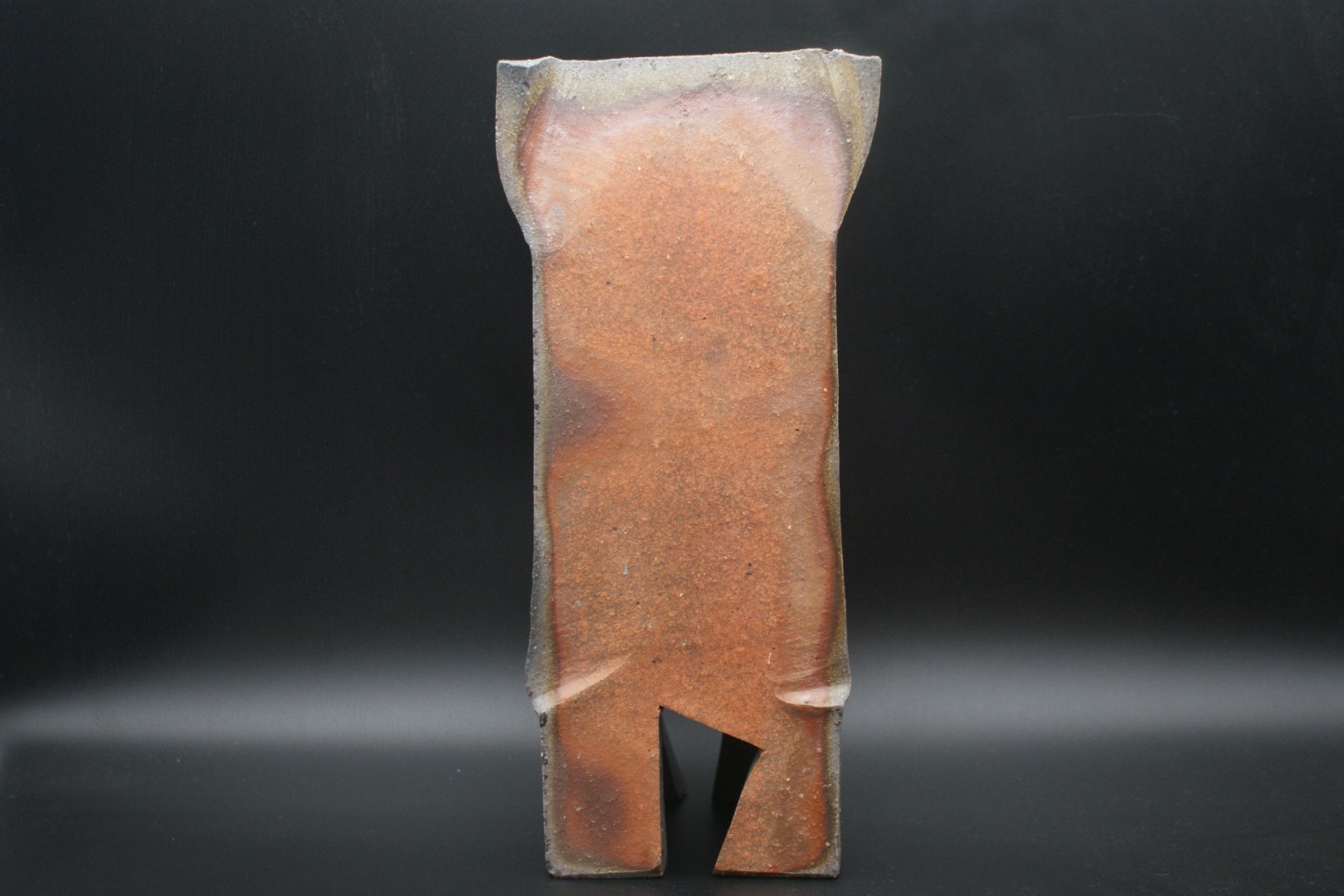 人間国宝 伊勢崎淳 瓢型花生 花入 備前焼 共箱 P99 人間国宝 伊勢崎淳