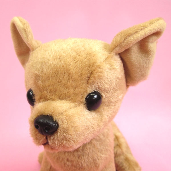 チワワ ベージュ ぬいぐるみ イヌ 動物 癒し系 ふかふか 可愛い