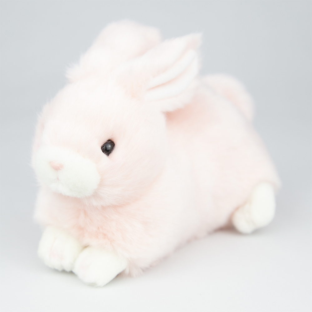 うさぎぬいぐるみ チョンザム 海外製品 ピンク水玉 タグ付き うさぎ