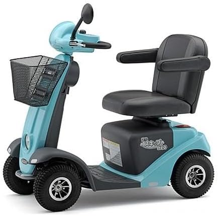 中古電動カート ハンドル型電動車いす シニアカー遊歩スキップ neo