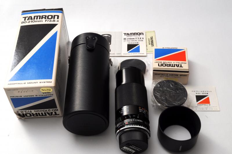 タムロン 80-210㎜F3.8-4 CF TELE-MACRO ZOOM(ミノルタMDマウント