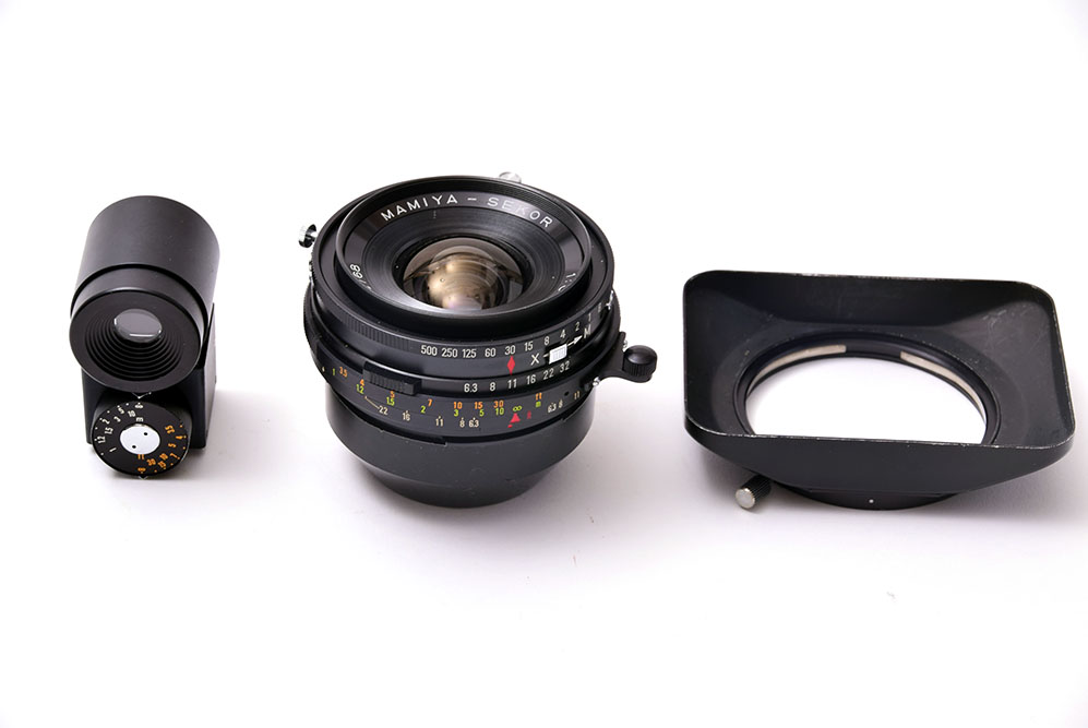 マミヤ MAMIYA -SEKOR50mmF6.3(マミヤプレス用)+50mmファインダー