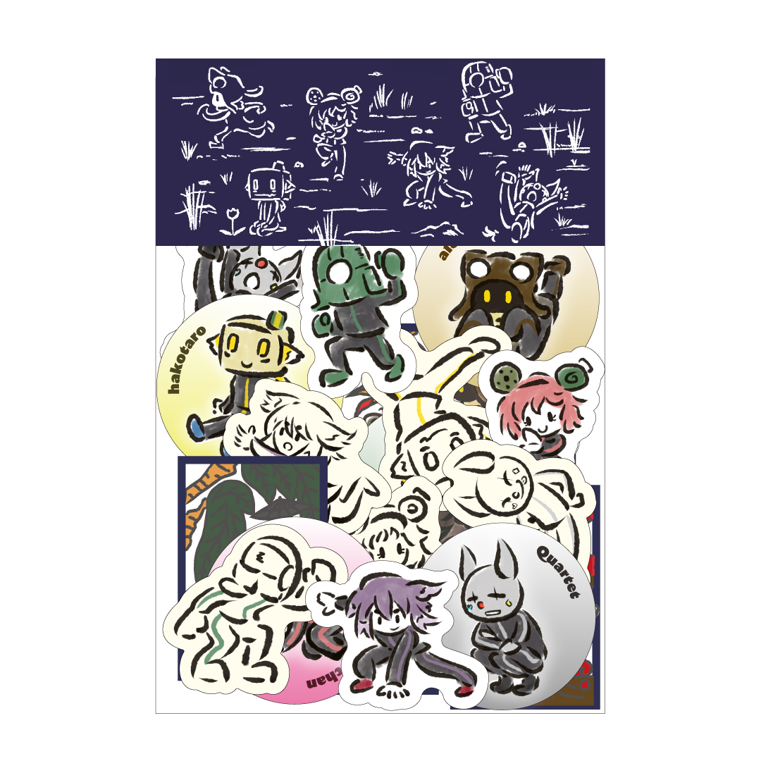 7周年記念】ステッカーセット（24種） | SOARIDEA