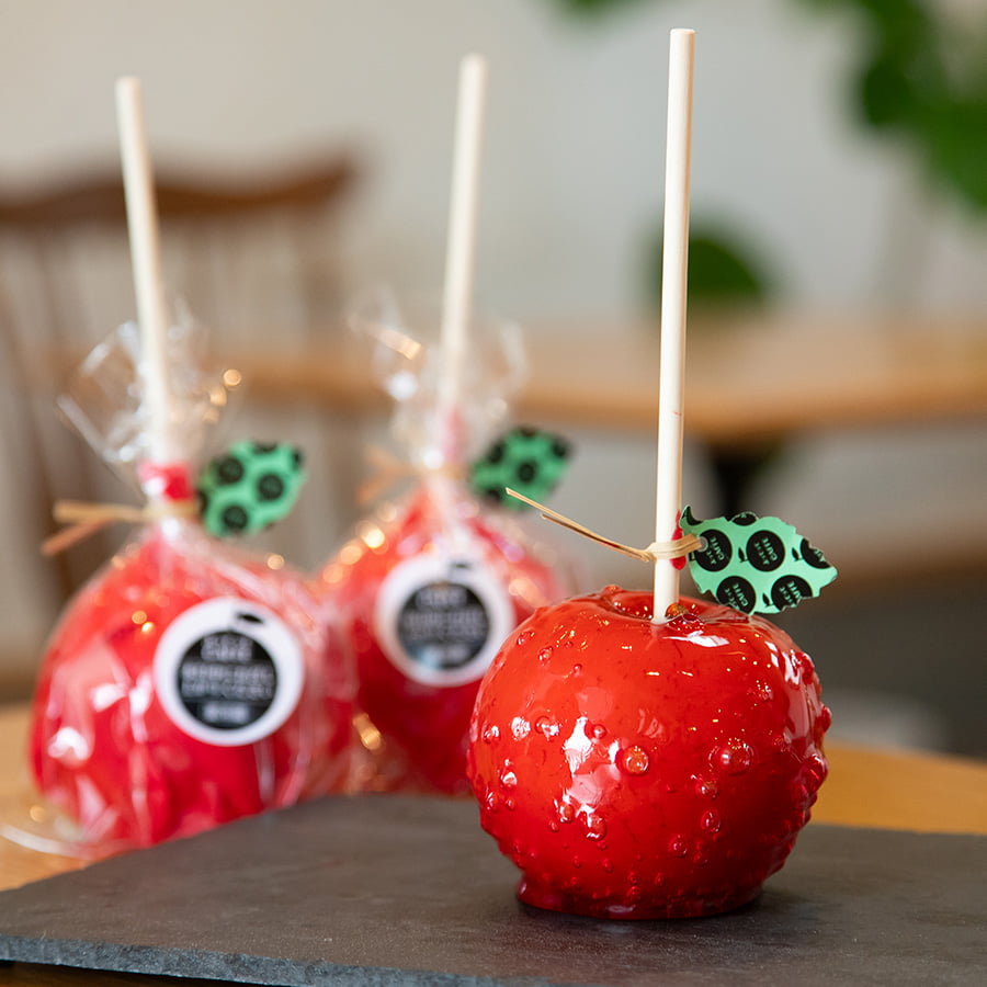 りんごあめ4個セット | よってってCAFFE