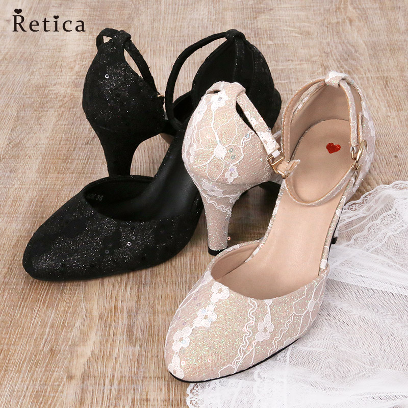 楽天市場】【MAX61%OFF SALE☆】パーティーシューズ レース 刺繍